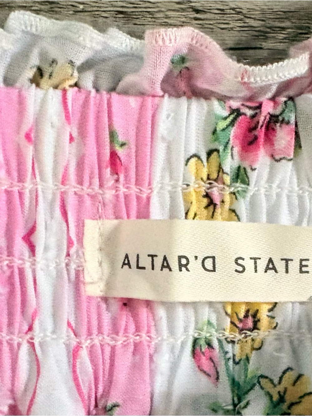 Altar’d State Gretta Floral Maxi Skirt NWT XS Boho Romantic - Picture 9 of 11